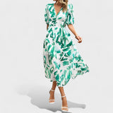 Clara - Vestido Midi Floral Elegante