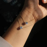 Pendura Solitário Elegante com Cristal