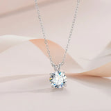 Colar Exclusivo em Prata Esterlina com Moissanite