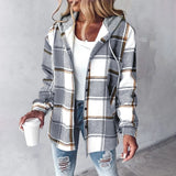 Camisa Overshirt Forrada com Capuz Élise