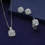 Conjunto de Joias Cube de Luxo