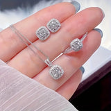 Conjunto de Joias Cube de Luxo