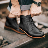 Caio - Botas Ponta Redonda Retro