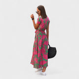 Lírio Rosa - Vestido Boho Chic