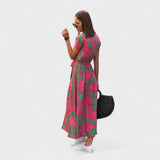 Lírio Rosa - Vestido Boho Chic