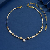 Colar de Casamento Elegante com Diamantes