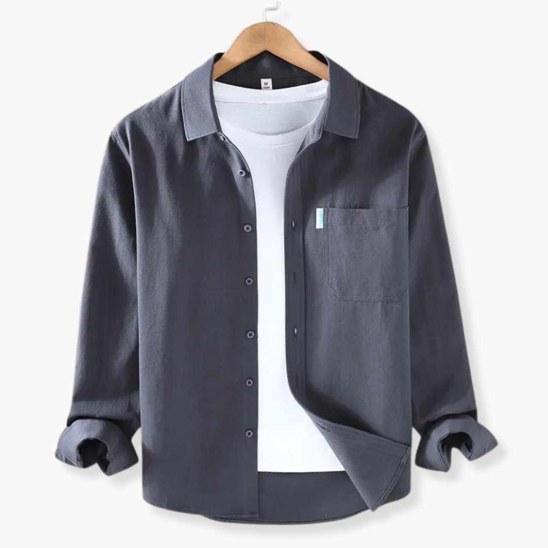 Camisa - Frente com Botões Flexível