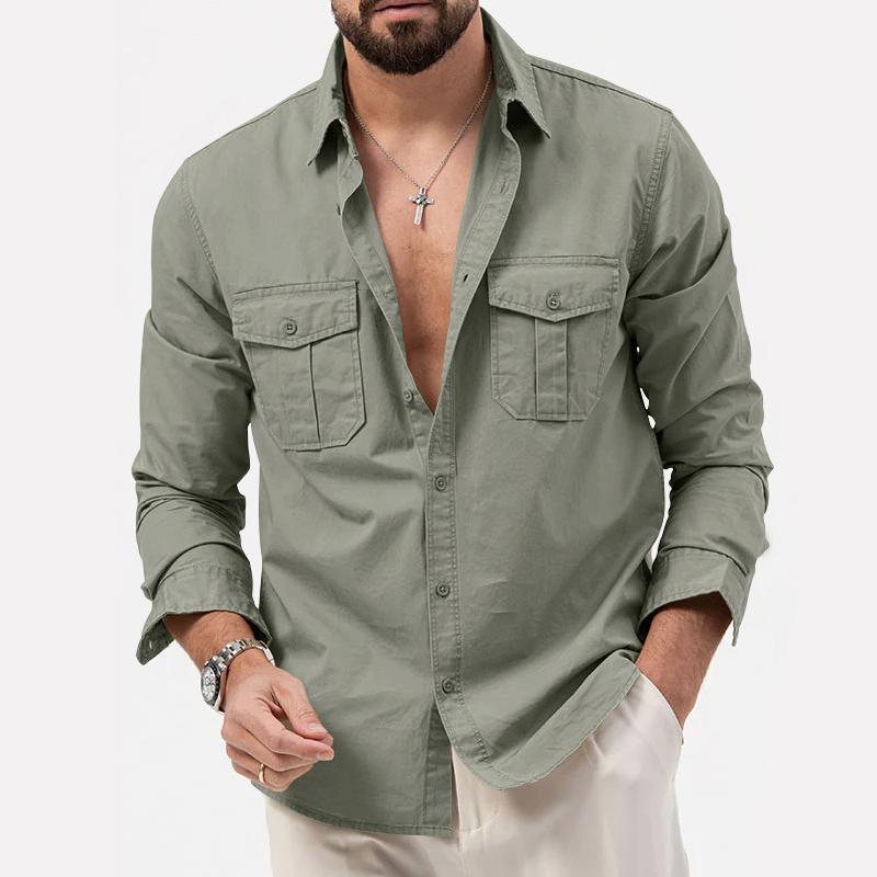 Camisa - Bolsos Cargo Conforto Térmico