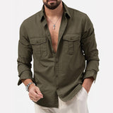 Camisa - Bolsos Cargo Conforto Térmico
