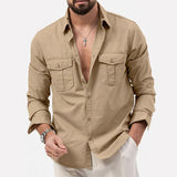 Camisa - Bolsos Cargo Conforto Térmico