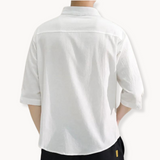 Camisa - Gola Mandarim Elegante