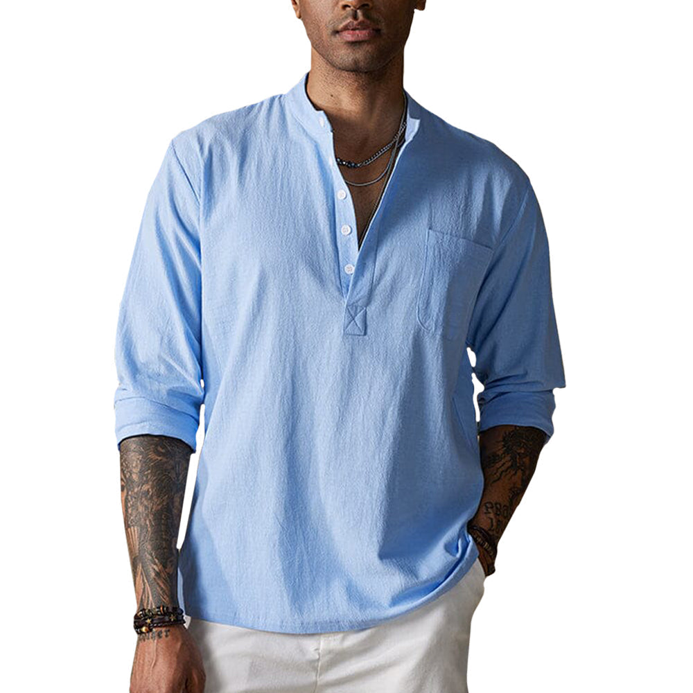 Camisa - Textura Amassada Respirável