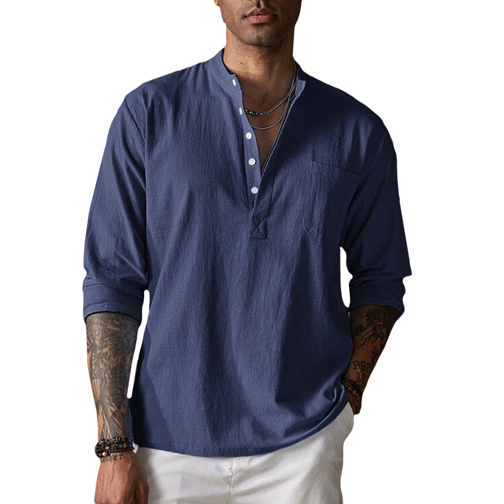 Camisa - Textura Amassada Respirável