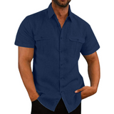 Camisa - Manga Curta Dois Bolsos