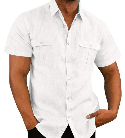 Camisa - Manga Curta Dois Bolsos