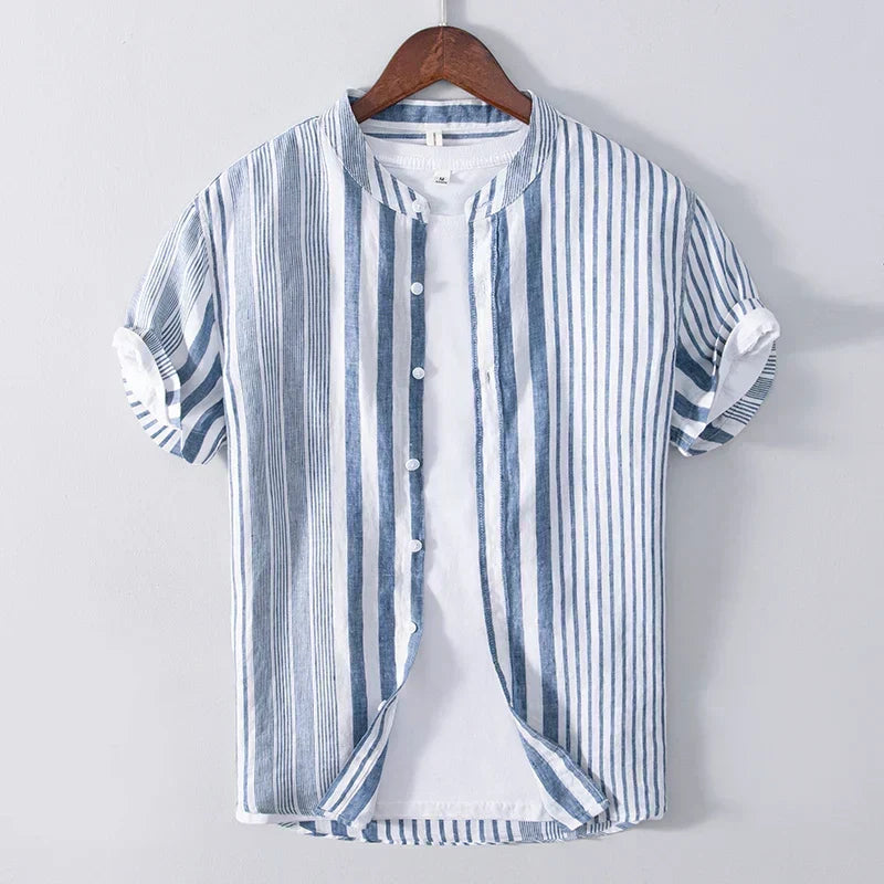 Camisa - Design Listrado Respirável