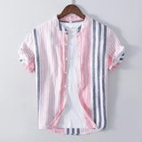 Camisa - Design Listrado Respirável