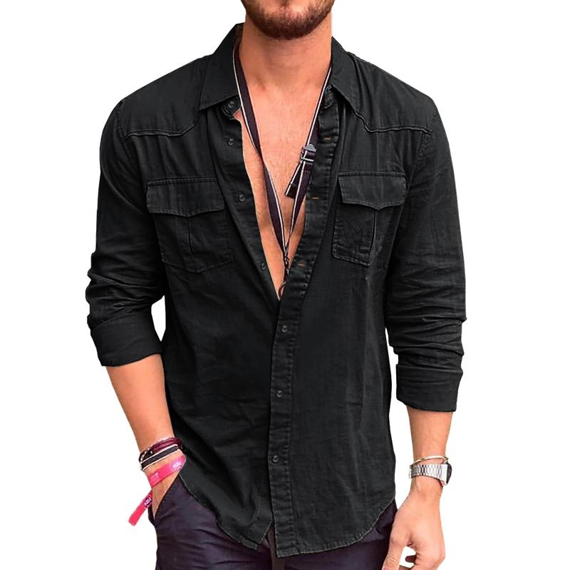 Camisa - Bolsos Cargo Sob Medida