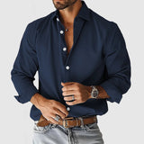 Camisa de Vestir Soft-Blend - Forma Limpa