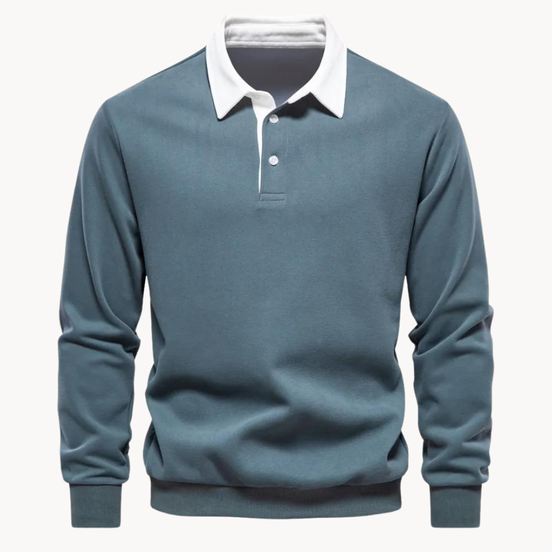 Sweatshirt Polo Soft-Blend - Flexível