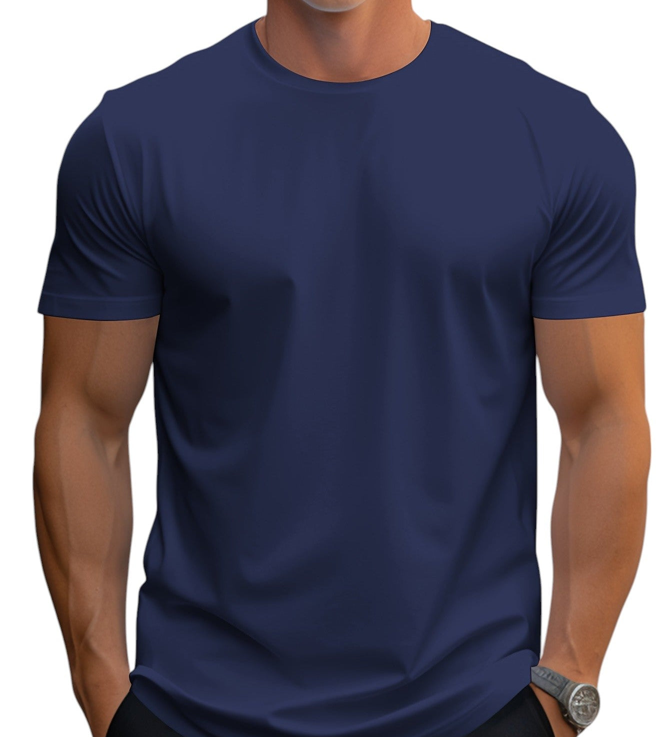 T-Shirt - Corte Regular Decote Suave