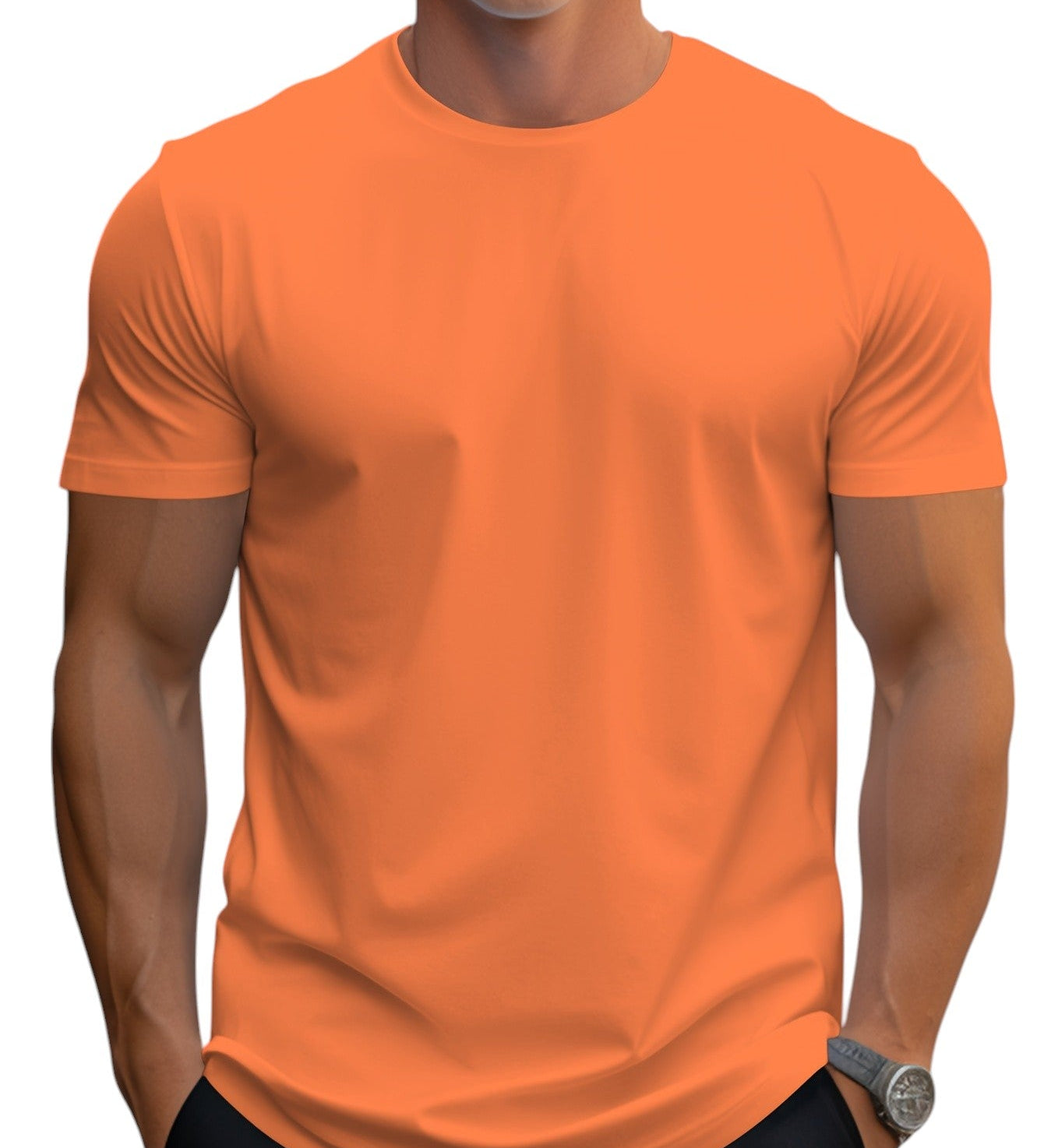 T-Shirt - Corte Regular Decote Suave