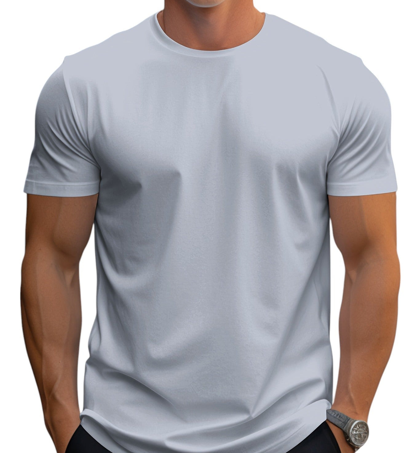 T-Shirt - Corte Regular Decote Suave