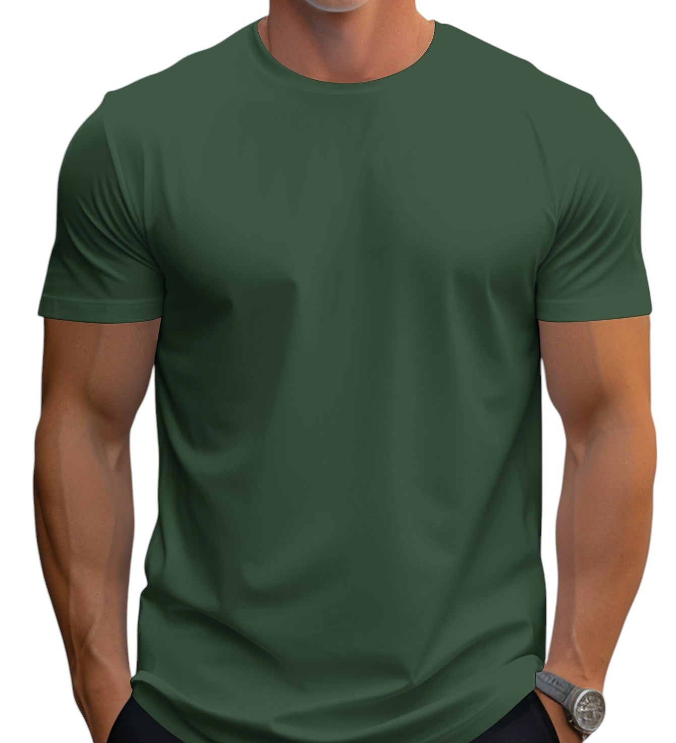 T-Shirt - Corte Regular Decote Suave