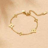 Pulseira Tori com pétalas