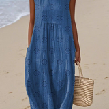 Matilde - Vestido Midi Atemporal Confortável