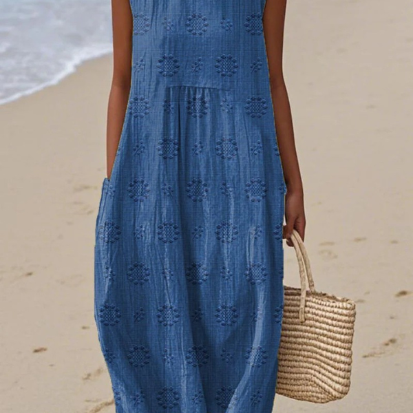 Matilde - Vestido Midi Atemporal Confortável