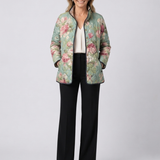 Mariana | Veste Matelassée Roses Antigas Claras