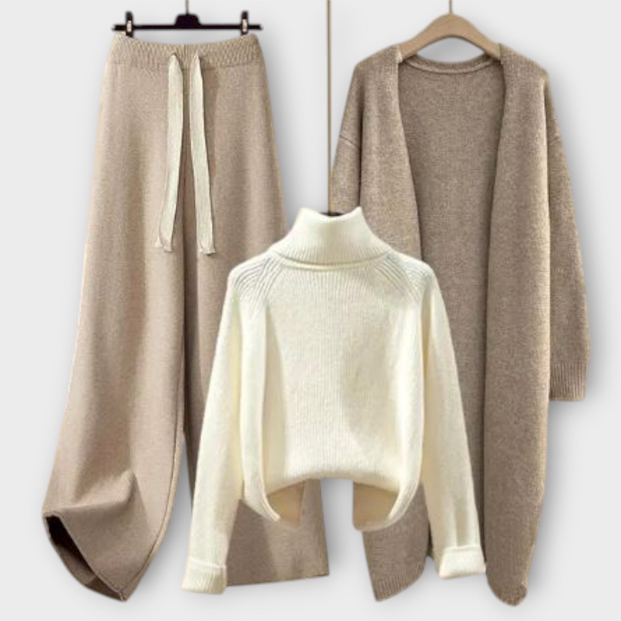 Flair - Conjunto casual de 3 peças