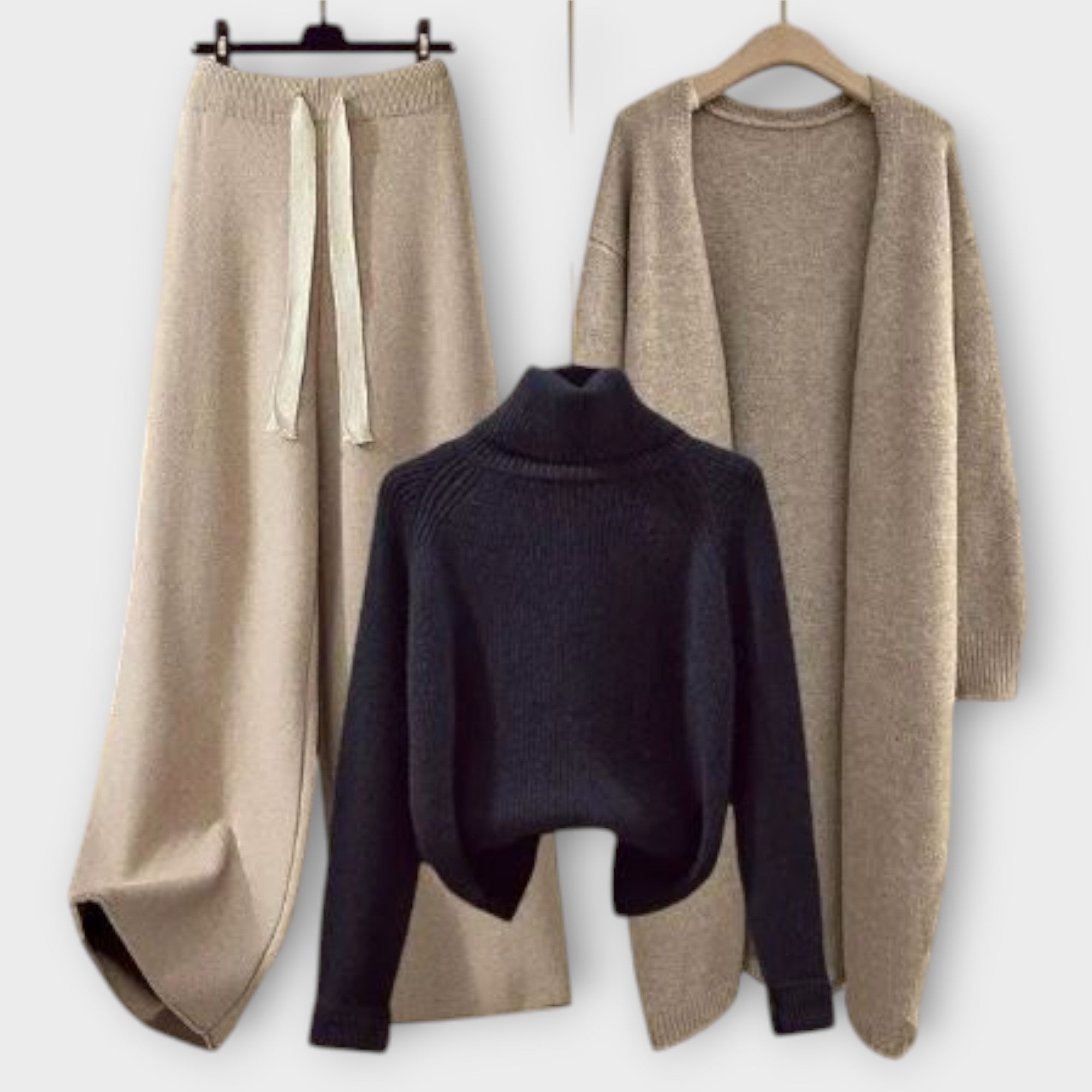 Flair - Conjunto casual de 3 peças