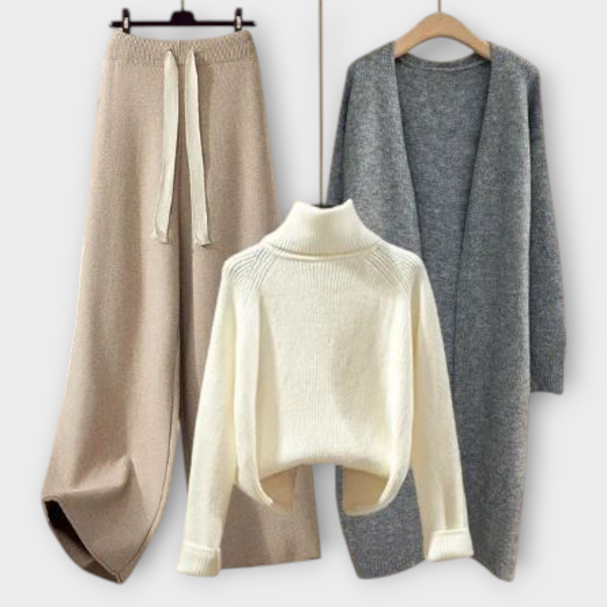 Flair - Conjunto casual de 3 peças