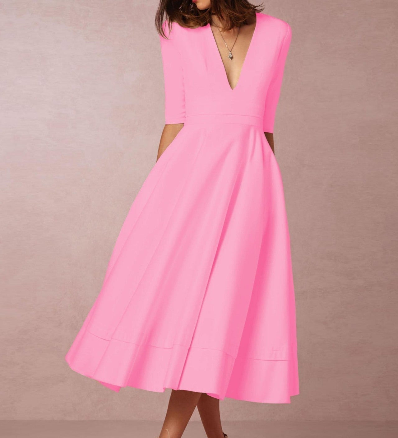 Laura - Vestido Midi Feminino
