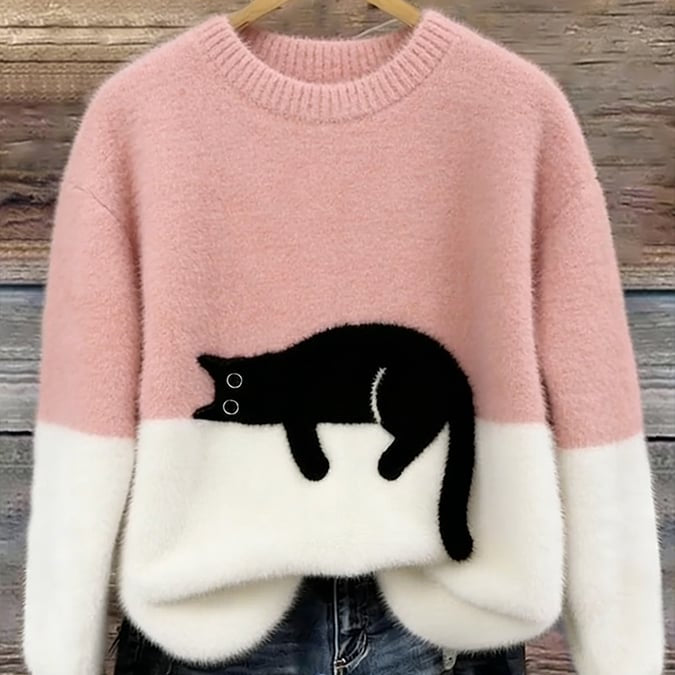 Maria - Camisola Larga de Gatos