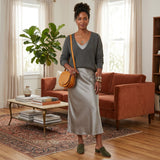 Matilde - Conjunto Vestido e Camisola Malha