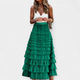 Saia Boho com Acabamento de Cetim