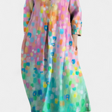 Ana - Vestido Fluido com Estampa