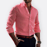 Artur - Camisa Clássica às Riscas
