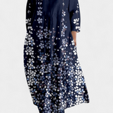 Ana - Vestido Fluido com Estampa