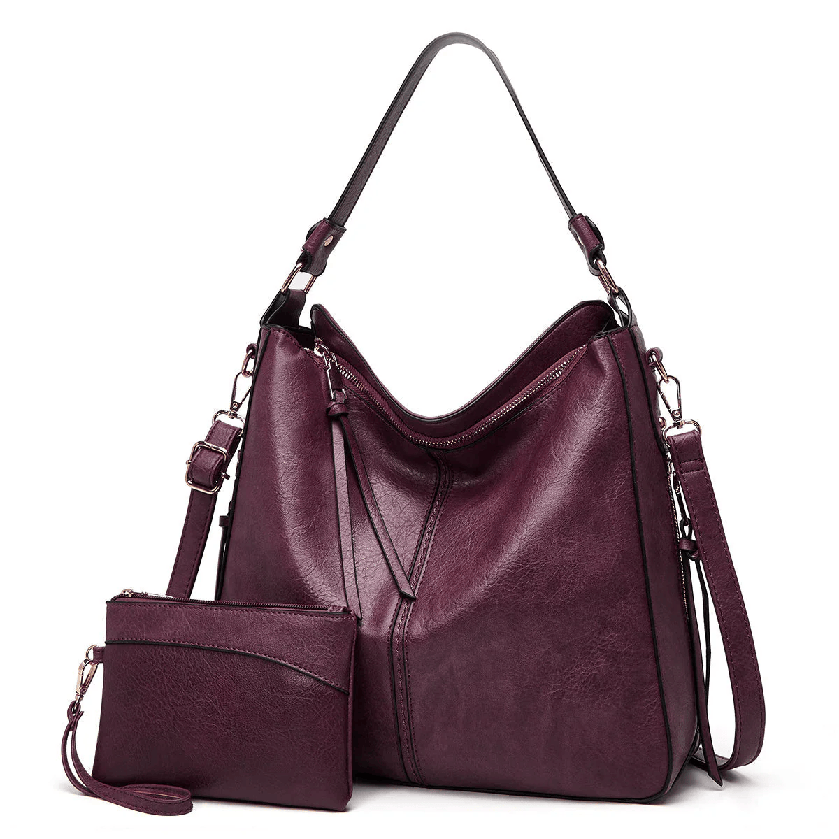 Étoile de Ville – Bolsa de Couro Vintage Clássica