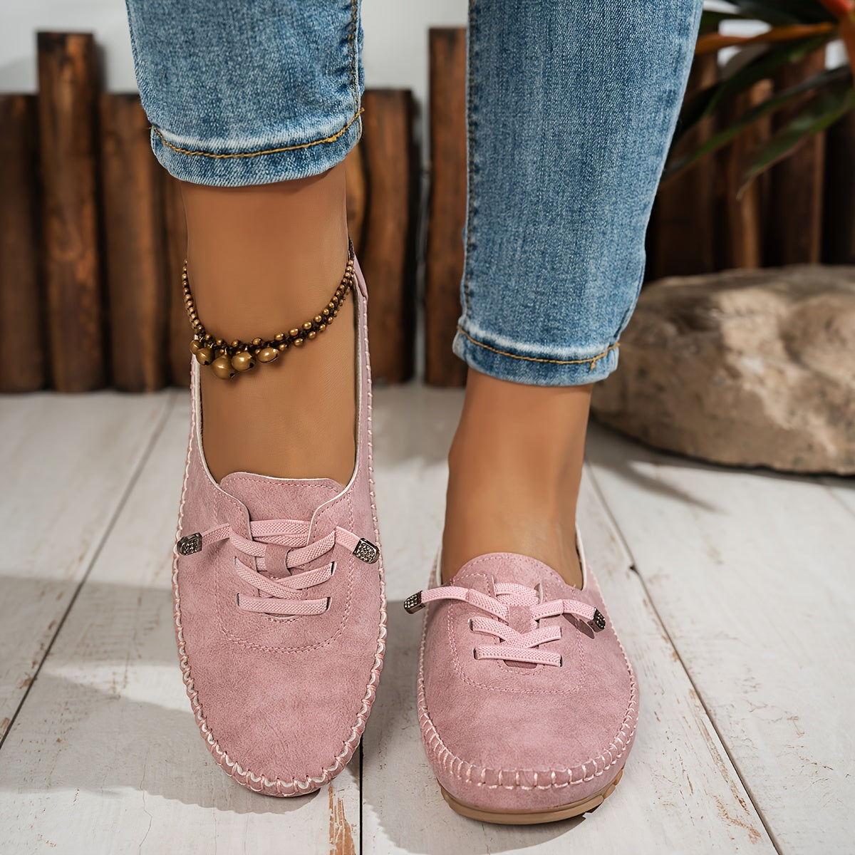 Catarina - Mocassins de Camurça