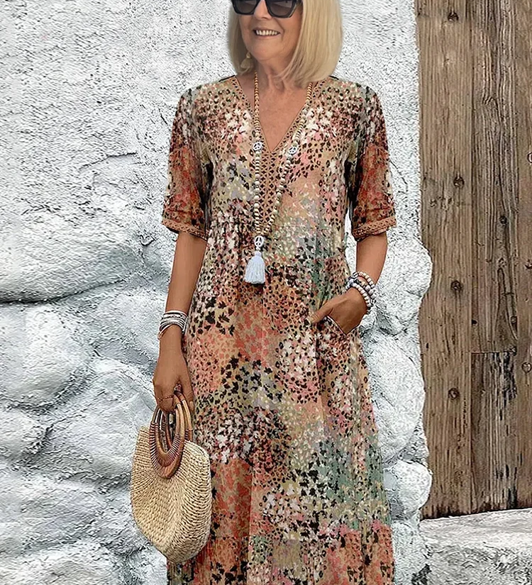 Lia - Vestido Feminino Midi
