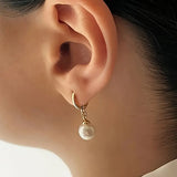 Conjunto de joias elegantes com pérolas