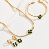 Conjunto de Jóias Trevo
