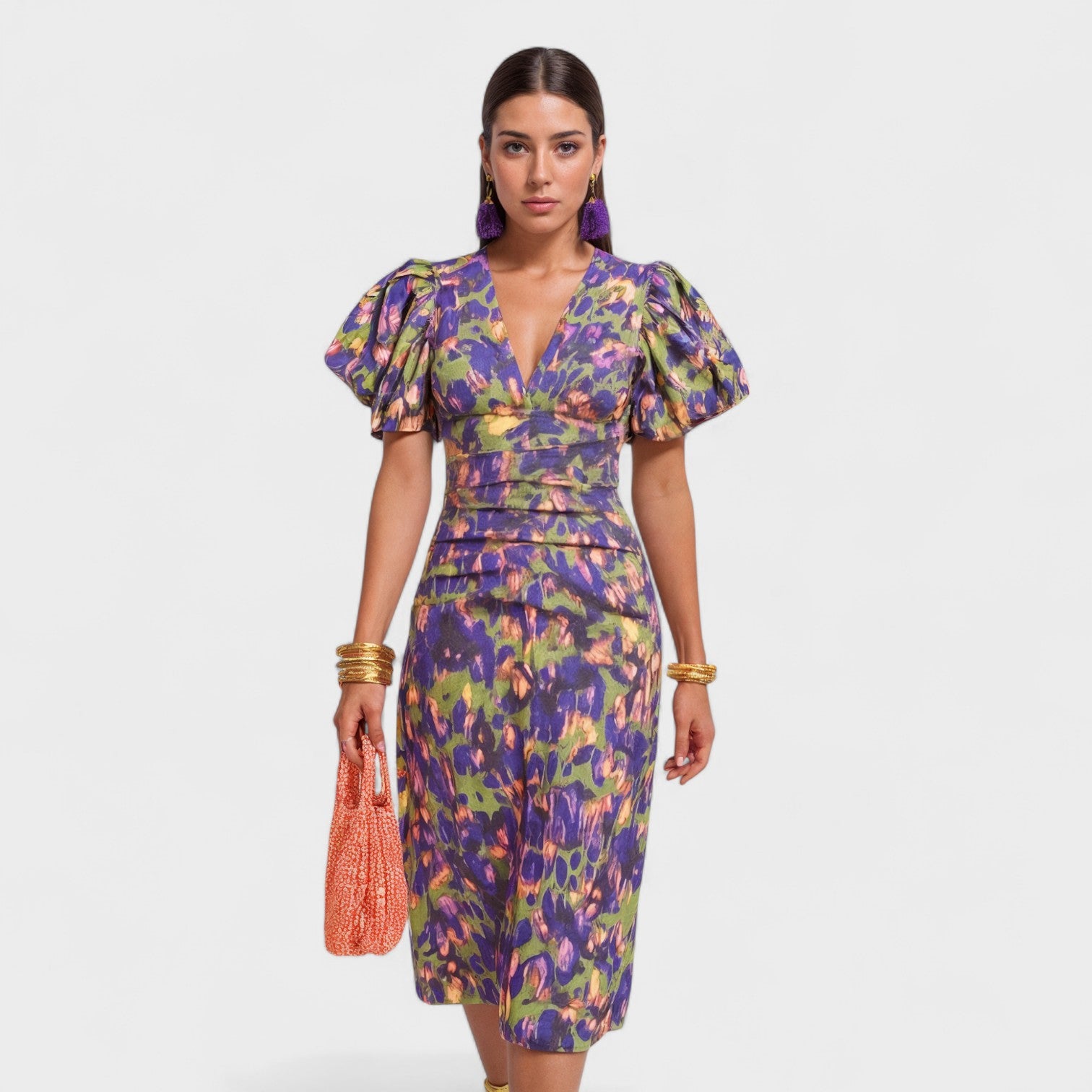 Lília - Vestido Fuego Tropical