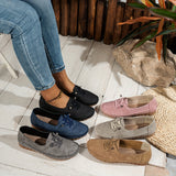 Catarina - Mocassins de Camurça
