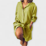 Clara - Blusa casual de linho